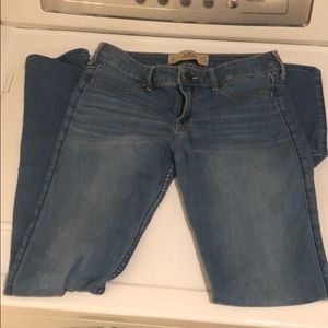 Light wash jeans